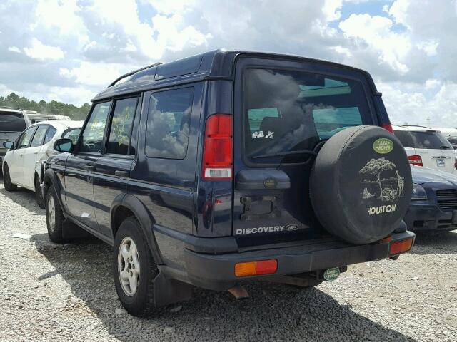 SALTY1242YA280501 - 2000 LAND ROVER DISCOVERY BLUE photo 3