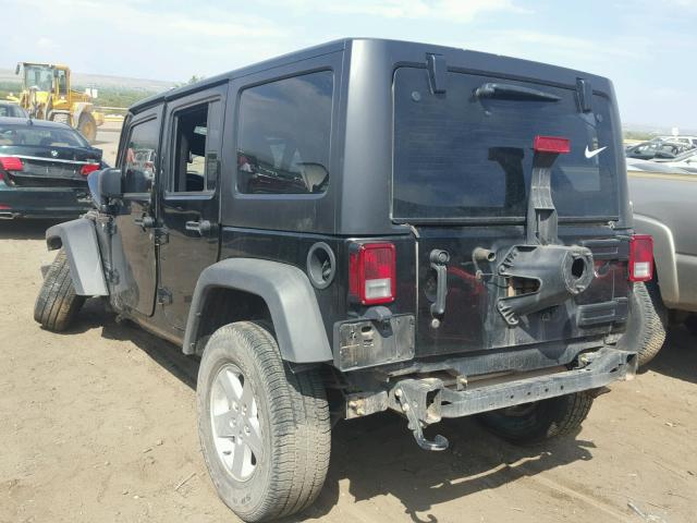 1C4BJWDG2FL763600 - 2015 JEEP WRANGLER U BLACK photo 4