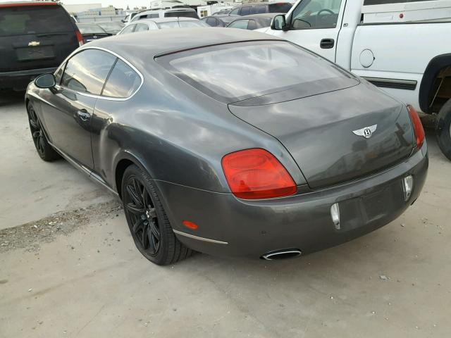 SCBCR63W15C025813 - 2005 BENTLEY CONTINENTA GRAY photo 3