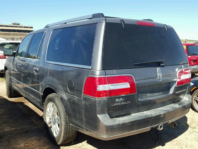 5LMJJ3H58EEL06594 - 2014 LINCOLN NAVIGATOR GRAY photo 3