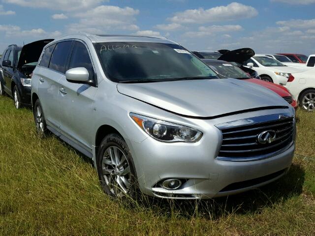 5N1AL0MN3FC554198 - 2015 INFINITI QX60 SILVER photo 1