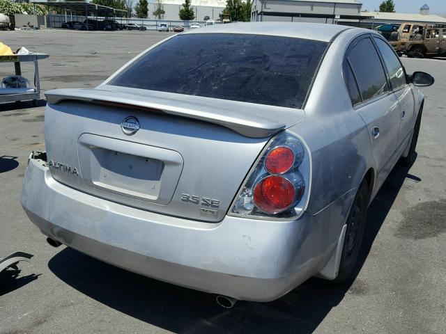 1N4BL11E05C281664 - 2005 NISSAN ALTIMA SE SILVER photo 4