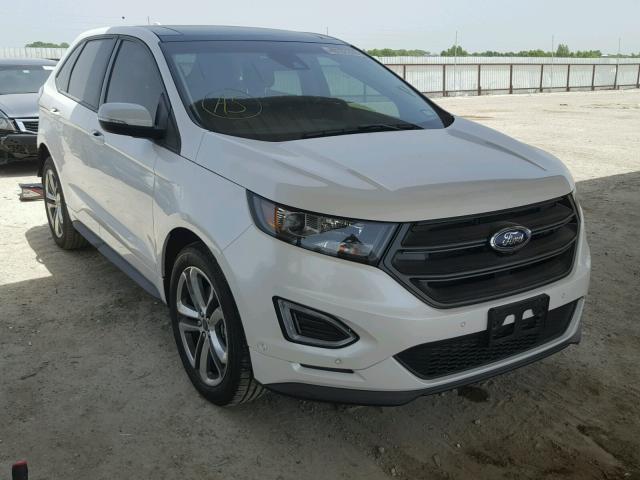 2FMPK4APXHBC69821 - 2017 FORD EDGE SPORT WHITE photo 1