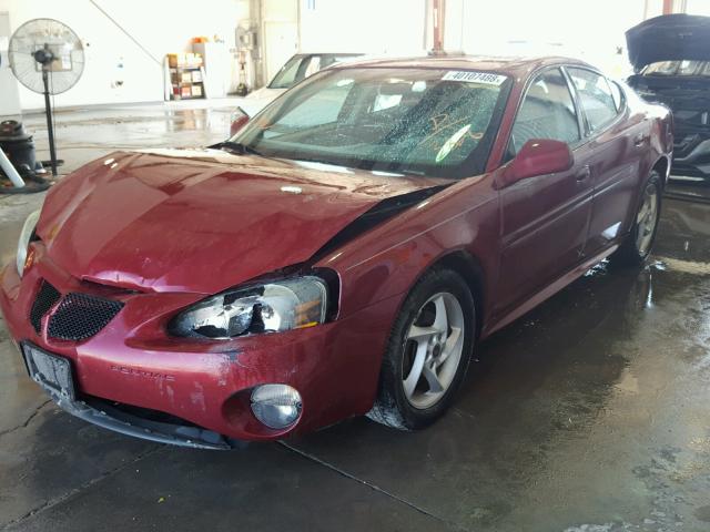 2G2WR524941193826 - 2004 PONTIAC GRAND PRIX Qırmızı foto 2