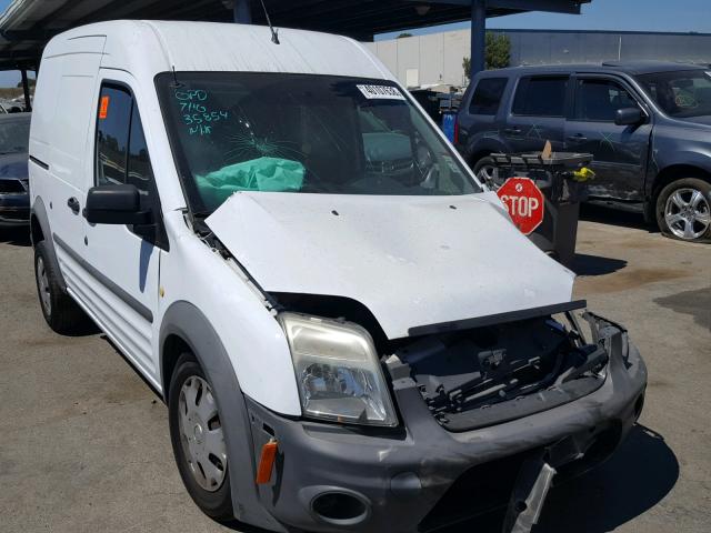 NM0LS7CN1AT034257 - 2010 FORD TRANSIT CO WHITE photo 1