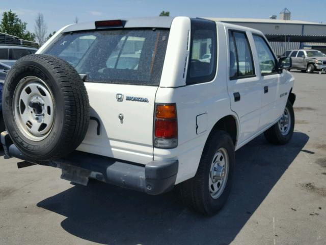 4S6CK58VXV4406388 - 1997 HONDA PASSPORT E WHITE photo 4