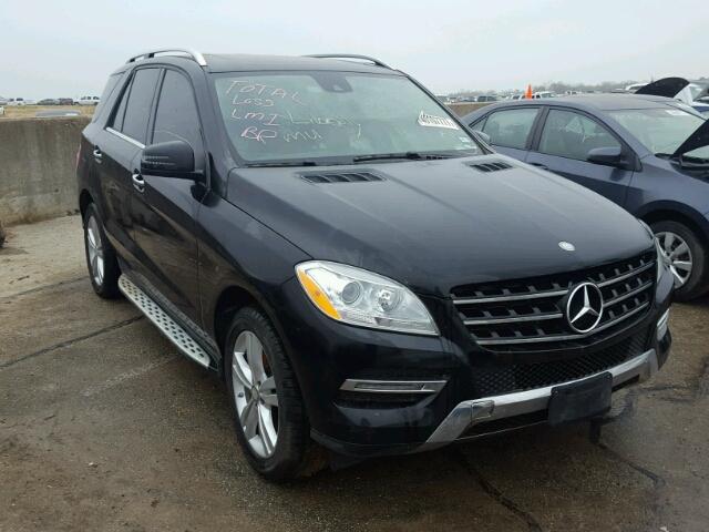 4JGDA5HB3FA617781 - 2015 MERCEDES-BENZ ML BLACK photo 1