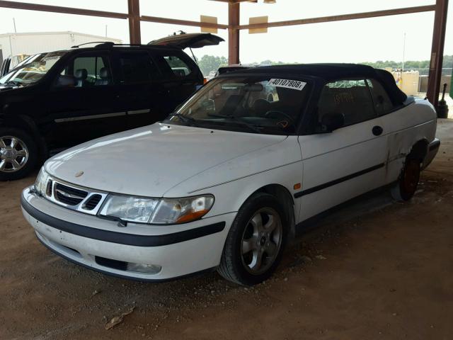 YS3DD75NXX7002948 - 1999 SAAB 9-3 S WHITE photo 2