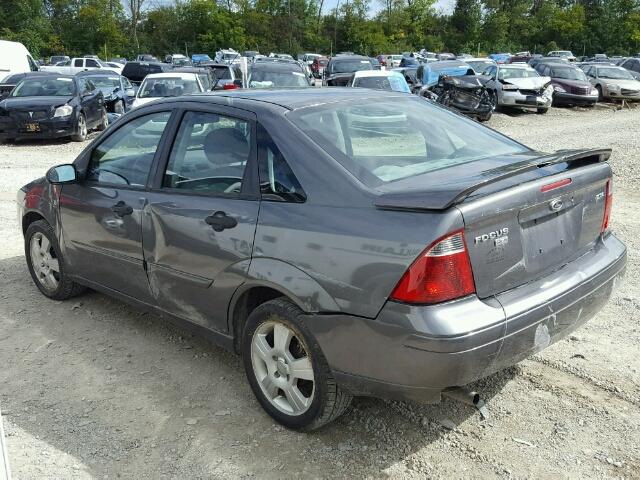 1FAFP34N35W177469 - 2005 FORD FOCUS GRAY photo 10