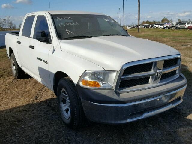 1D7RB1CP5BS615916 - 2011 DODGE RAM 1500 WHITE photo 1