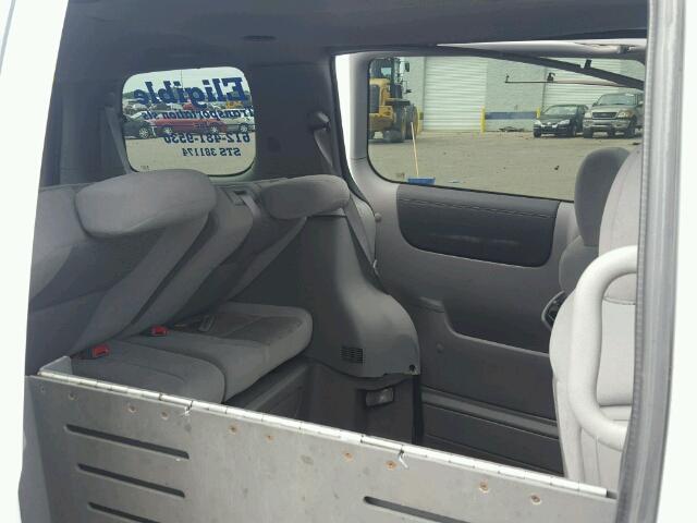 1GBDV13L35D220980 - 2005 CHEVROLET UPLANDER WHITE photo 6