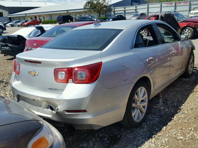 1G11E5SA4GF108758 - 2016 CHEVROLET MALIBU LIM ვერცხლისფერი ფოტო 4