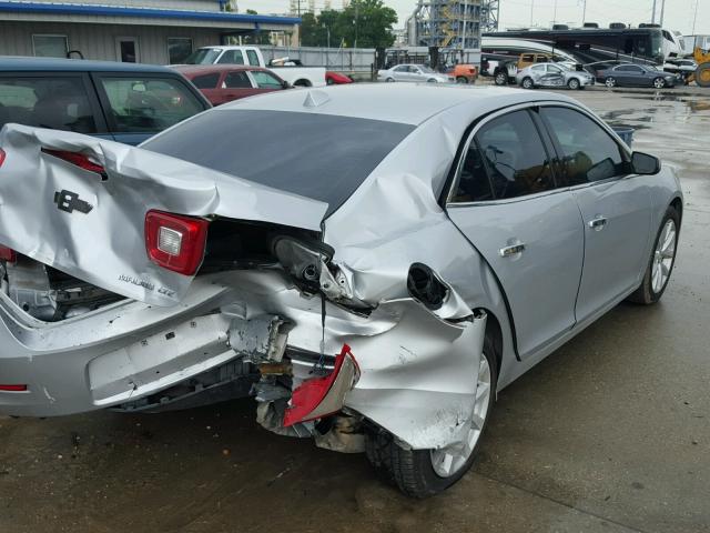 1G11H5SA3DF264163 - 2013 CHEVROLET MALIBU LTZ 银色 照片 4