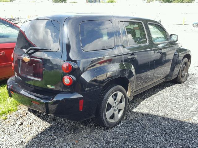 3GNBAADB9AS545011 - 2010 CHEVROLET HHR LS BLACK photo 4