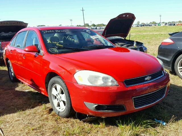 2G1WG5EKXB1130445 - 2011 CHEVROLET IMPALA LT RED photo 1