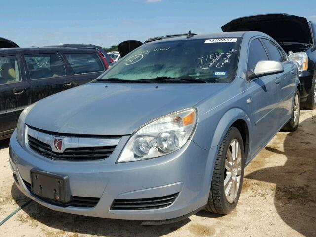 1G8ZS57N573225404 - 2007 SATURN AURA XE GRAY photo 2