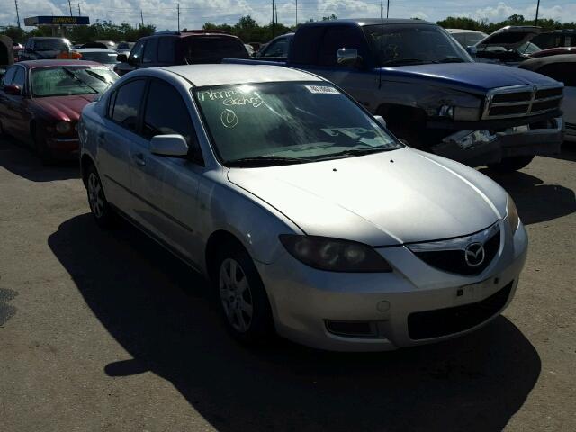 JM1BK12F381167940 - 2008 MAZDA 3 I SILVER photo 1