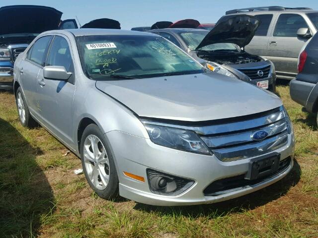 3FAHP0HA6CR211578 - 2012 FORD FUSION SILVER photo 1