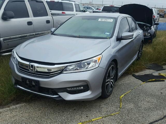 1HGCR2F15HA203388 - 2017 HONDA ACCORD SPO SILVER photo 2