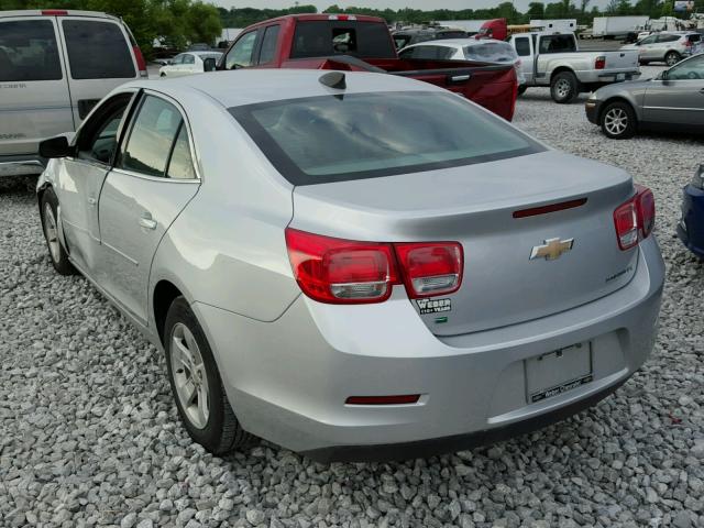 1G11B5SL8FF183584 - 2015 CHEVROLET MALIBU LS ვერცხლისფერი ფოტო 3