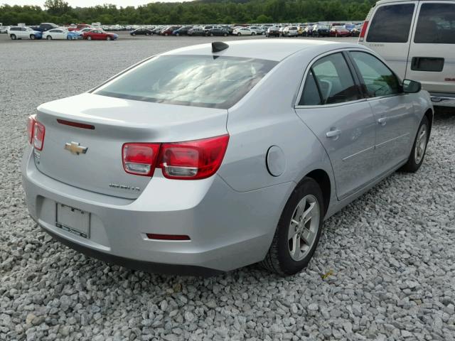 1G11B5SL8FF183584 - 2015 CHEVROLET MALIBU LS ვერცხლისფერი ფოტო 4