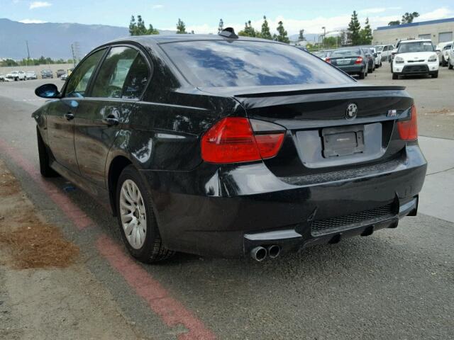 WBAVA37557NL15022 - 2007 BMW 328 BLACK photo 3