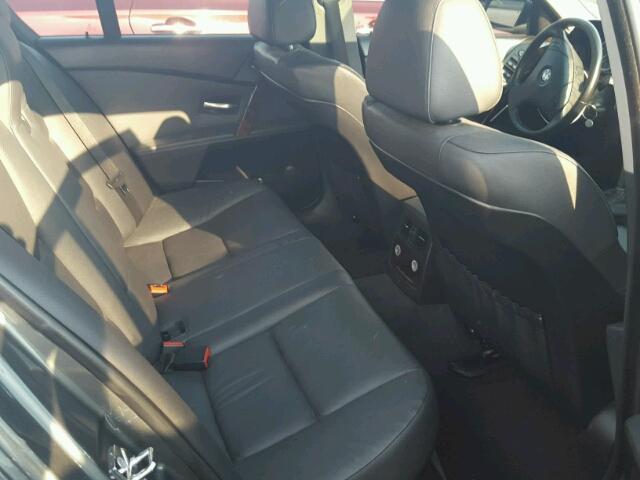 WBANE73576CM39854 - 2006 BMW 530 GRAY photo 6