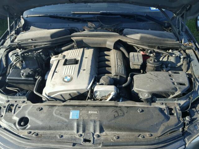 WBANE73576CM39854 - 2006 BMW 530 GRAY photo 7
