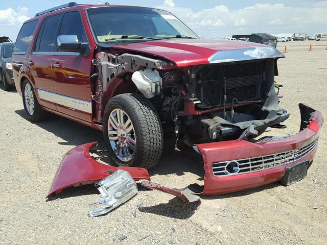5LMFU28547LJ08729 - 2007 LINCOLN NAVIGATOR Czerwony zdjęcie 1