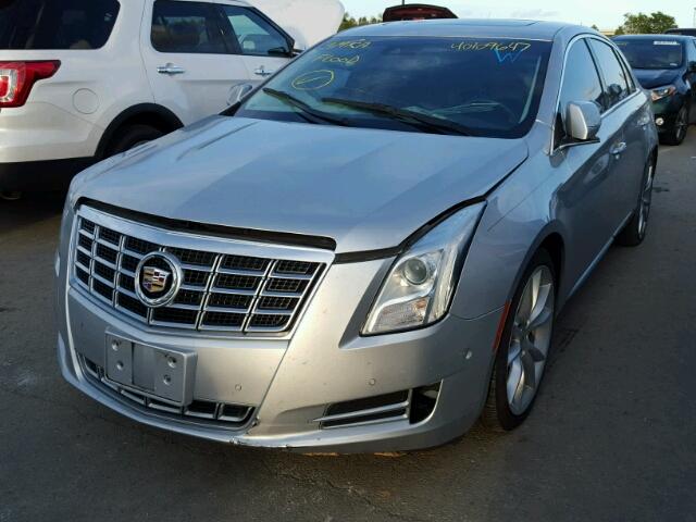 2G61M5S39E9301766 - 2014 CADILLAC XTS LUXURY SILVER photo 2