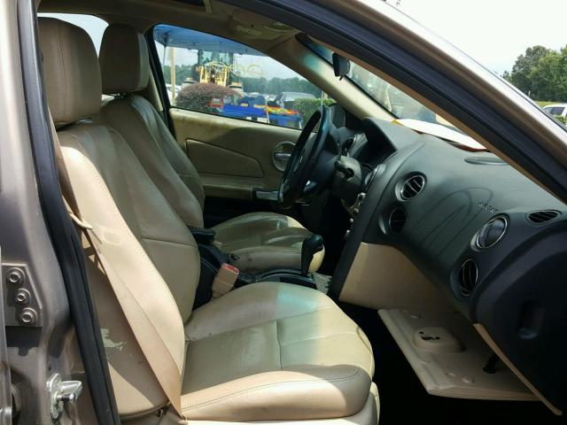 2G2WR554061289231 - 2006 PONTIAC GRAND PRIX BEIGE photo 5