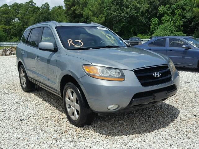 5NMSH13E58H148137 - 2008 HYUNDAI SANTA FE S SILVER photo 1