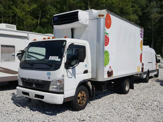 JL6BBE1S7AK004821 - 2010 MITSUBISHI FUSO TRUCK OF FE 84D WHITE photo 2