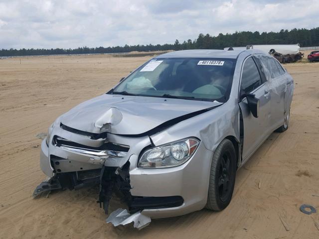 1G1ZA5EU2CF291124 - 2012 CHEVROLET MALIBU LS 银色 照片 2