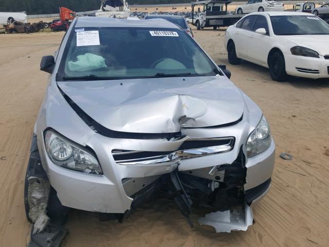 1G1ZA5EU2CF291124 - 2012 CHEVROLET MALIBU LS 银色 照片 9