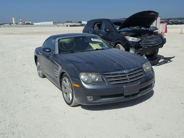 1C3AN69LX6X066677 - 2006 CHRYSLER CROSSFIRE BLUE photo 1