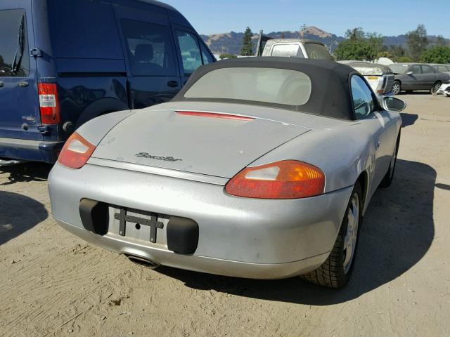 WP0CA2984WU625968 - 1998 PORSCHE BOXSTER SILVER photo 4