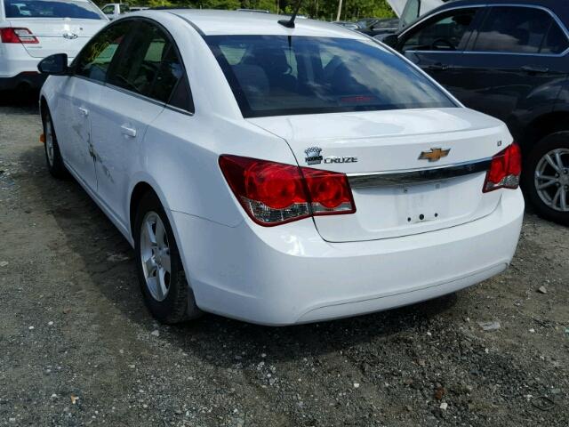 1G1PC5SB1D7310911 - 2013 CHEVROLET CRUZE LT WHITE photo 3