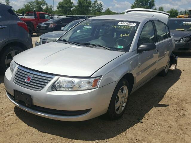1G8AJ58FX7Z148003 - 2007 SATURN ION LEVEL SILVER photo 2