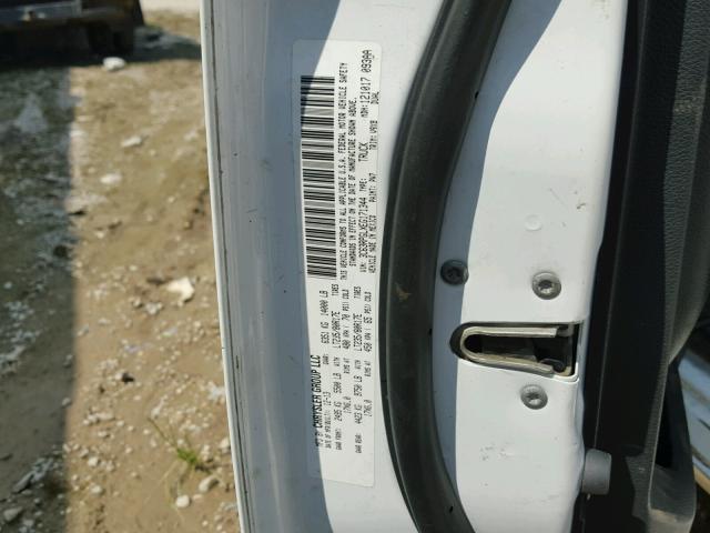 3C63RPGLXEG171344 - 2014 RAM 3500 ST WHITE photo 10