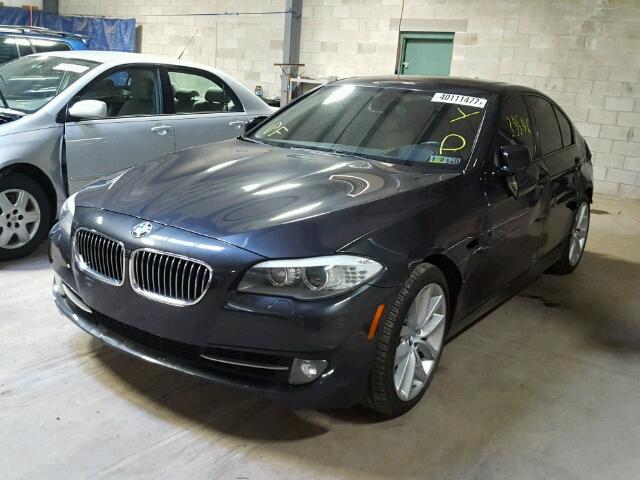 WBAFU7C55BC873711 - 2011 BMW 535 XI Графитовый фото 2