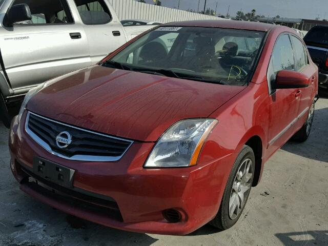 3N1AB6AP0CL741420 - 2012 NISSAN SENTRA 2.0 RED photo 2