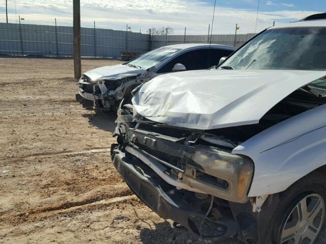 1GNET16S646113165 - 2004 CHEVROLET TRAILBLAZE WHITE photo 10