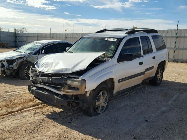 1GNET16S646113165 - 2004 CHEVROLET TRAILBLAZE WHITE photo 2