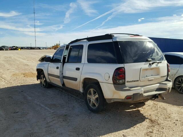 1GNET16S646113165 - 2004 CHEVROLET TRAILBLAZE WHITE photo 3