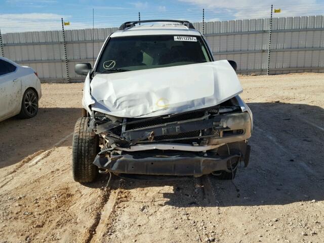 1GNET16S646113165 - 2004 CHEVROLET TRAILBLAZE WHITE photo 9