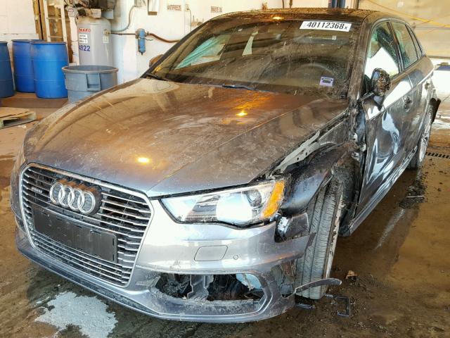 WAUUPBFF4GA108692 - 2016 AUDI A3 E-TRON GRAY photo 2