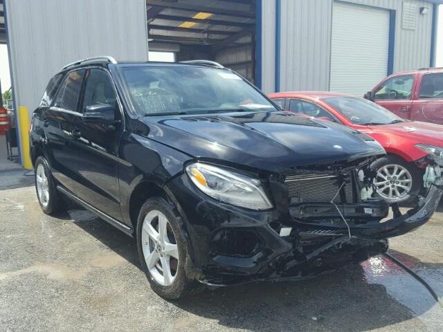 4JGDA5JB4HA917553 - 2017 MERCEDES-BENZ GLE 350 BLACK photo 1