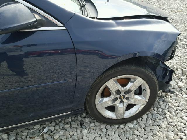 1G1ZC5EBXAF291541 - 2010 CHEVROLET MALIBU 1LT BLUE photo 10
