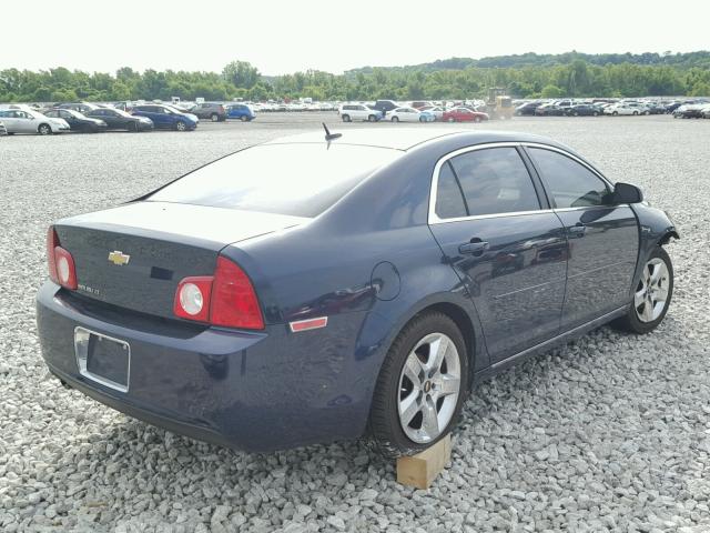 1G1ZC5EBXAF291541 - 2010 CHEVROLET MALIBU 1LT BLUE photo 4